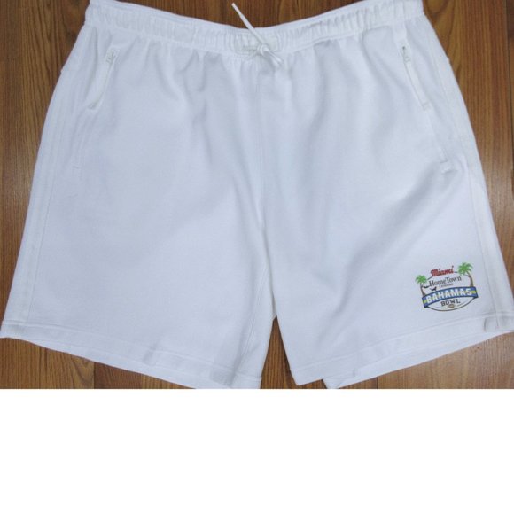 adidas Other - NEW! 2022 MIAMI BAHAMA BOWL ADIDAS POLYESTER ATHLETIC SHORTS Sz 2X-LARGE, XXL